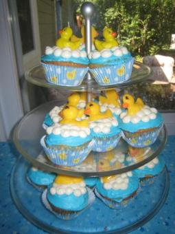 Duck cupcakes