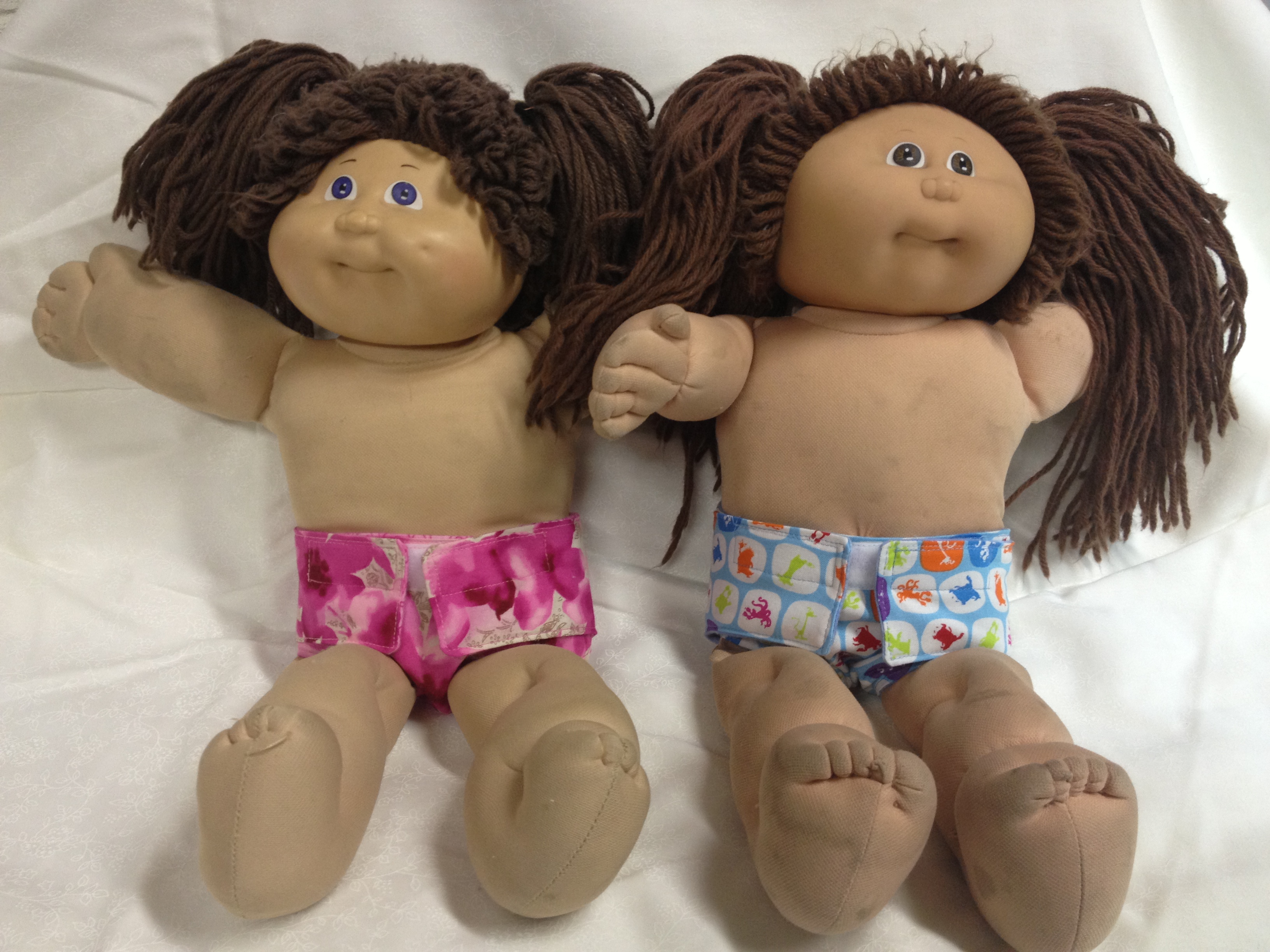 homemade cabbage patch dolls